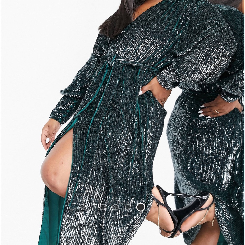 LIKE NEW Asos Wrap Dress